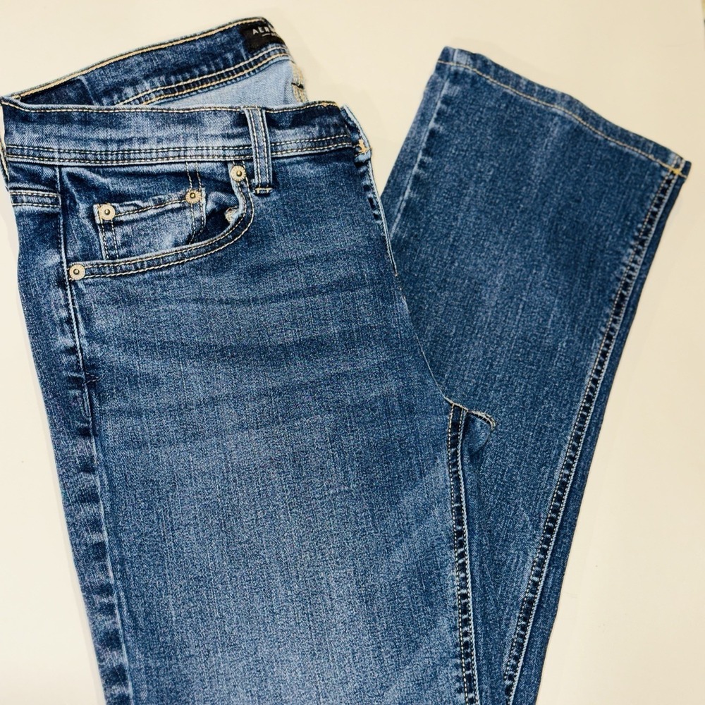 Aéropostale Women's Size 10 Long Bootcut Jeans Blue Stretch 28" Inseam